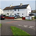 Rooftop solar panels, Midland Road, Stonehouse