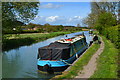 Kennet and Avon Canal by the bridge at Great Bedwyn