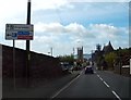 Approaching Eastcliffe car and coach park