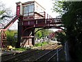 NZ1164 : Signal Box at Wylam Railway Station by Andrew Curtis