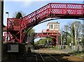 NZ1164 : Level crossing at Wylam Station by Andrew Curtis