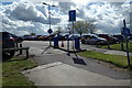 Entrance to the Staff Car Park at James Paget Hospital