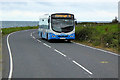D3412 : Ulsterbus on the Coast Road between Ballygalley and Carnlough by David Dixon