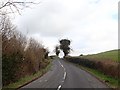 The Ballylough Road (B175) east of the Ballywillwill Road junction