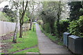 Passage between Swarthmore Road and Bryony Close