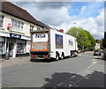 Nisa lorry outside McColl