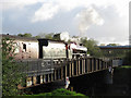 Steam locomotive in Pengam Sidings