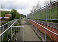 Path towards Risca & Pontymister railway station