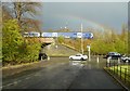 NS5573 : Rainbow train by Richard Sutcliffe
