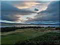NH7349 : Sunset over Castle Stewart Golf Course by valenta
