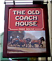 Old Coach House name sign, High Street, Fishguard