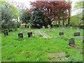 SE4701 : The graveyard of St John the Baptist Church at Adwick on Dearne by Peter Wood
