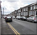 On-street parking, Ruth Street, Bargoed