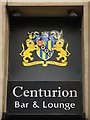 NZ2463 : Sign for the Centurion Bar & Lounge by Mike Quinn