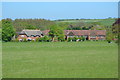 View across field to Rushall