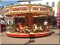 The mini roundabout at Ludlow funfair