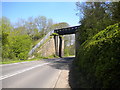 Footbridge across the A632 west of Langwith