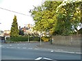 Potterne Road at the junction of Wick Lane