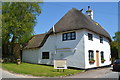 Thatched cottage by the pub in Mildenhall