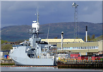 NS5267 : HMS Medway P223 at Scotstoun by Thomas Nugent