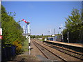 Railway north from Creswell station