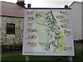 NN0203 : Auchindrain Township map by M J Richardson