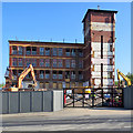 Ilkeston Road: demolition at the former Viyella factory