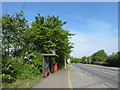 Bus stop on Anderson Way