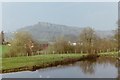 View towards Llanymynech Hill from the Montgomery Canal, 1988