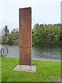 SD3177 : Monument beside the Ulverston Canal by Oliver Dixon