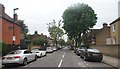 View along Alwyn Avenue from Sutton Court Road