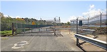 J0825 : The Dublin Bridge access gate to the Newry Greenway by Eric Jones