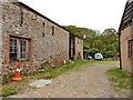 Yard at Higher Coombe Farm