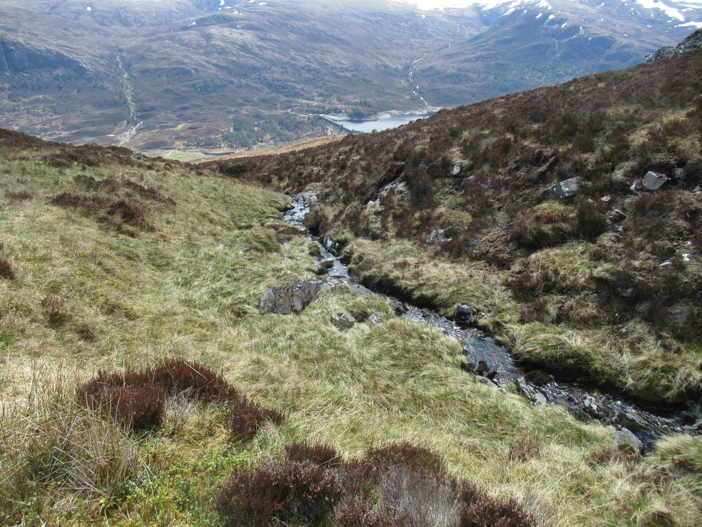 Allt Coire Eoghainn above Glen Cannich © ian shiell :: Geograph Britain ...