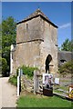 Tower of the old church in Gretton