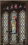 TF1385 : East window, St Thomas's church, Legsby by Julian P Guffogg