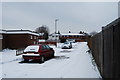 Bridgemary under snow - Nesbitt Close (3)