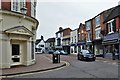 Nantwich: Where Hospital Street joins Pillory Street