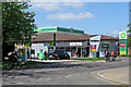 The rebuilt petrol station on Cherry Hinton Road