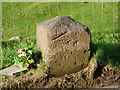 Boundary stone by Old Largs Road