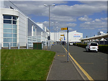 NS4766 : Glasgow Airport by Thomas Nugent