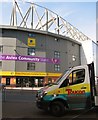 Parked by the Aviva Community Stand