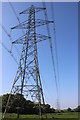 Powerlines near Higher Honeybrook Farm