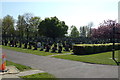 TG5103 : Magdalene Lawn Cemetery by Geographer