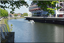 ST1775 : River Taff, Cardiff by Stephen McKay