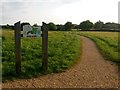 Colehill: across Bytheway Field