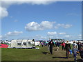 Temporary campsite at Okehampton Camp for the Ten Tors Challenge