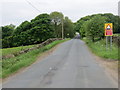 Street Lane approaching Highbeck Park