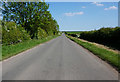 Kirton Road towards Highfield Farm