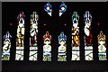 SJ5658 : Bunbury, St. Boniface's Church: Stained glass window 5 by Michael Garlick